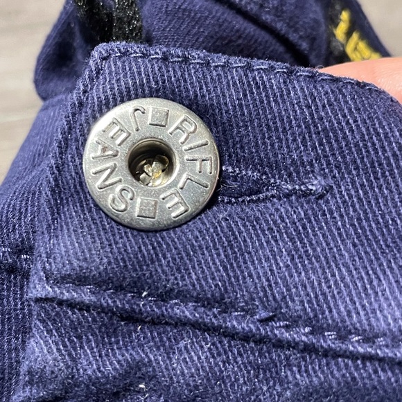 Men jeans dark blue size 30 regular fit 98% cotton 2% elastane - Picture 2 of 5